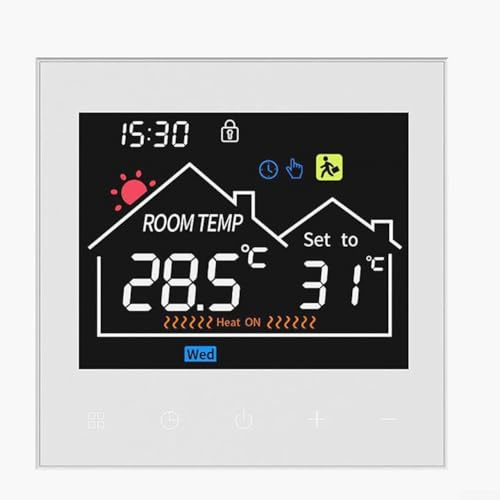 User Friendly Smart Thermostat for Underfloor Heating with Remote Management via APP (3A Water)