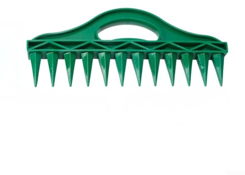 Perforatrice per semina per terreno da orto con impugnatura ergonomica e corpo in polipropilene progettato per piantare in modo efficiente e preciso