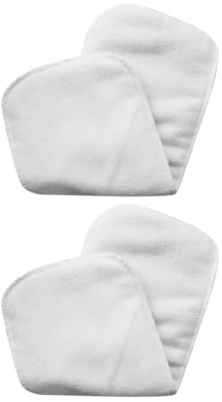 WOONEKY 2 Pcs Adult Washable Cotton Pads for Incontinence, Breathable Microfiber Diaper Inserts with Seamless Integration, Suitable for Women and Elderly, for Summer or Bedridden Care