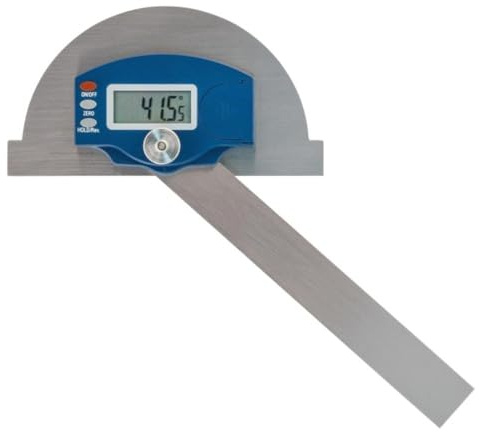 STEINLE Digital Gradmesser/Winkelmesser 150x200 mm Messbereich: 180°, Ablesung: 0,05° Genauigkeit: ±0,3°