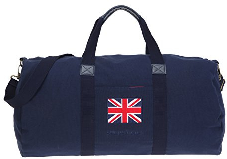 SPEAR Canvas Reisetasche Duffle Bag 60cm 12243 Marine Blue | Sporttasche Tasche Freizeit Outdoor Reise Weekender Sport Herren Damen Jungen Mädchen Urlaub Blau Baumwolle