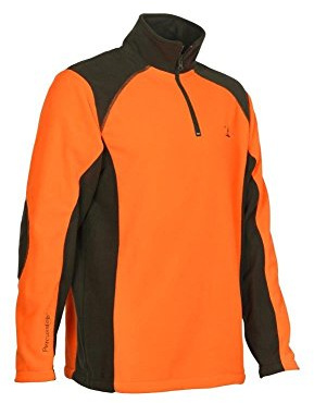 Percussion - Polo polaire Orange Percussion -L