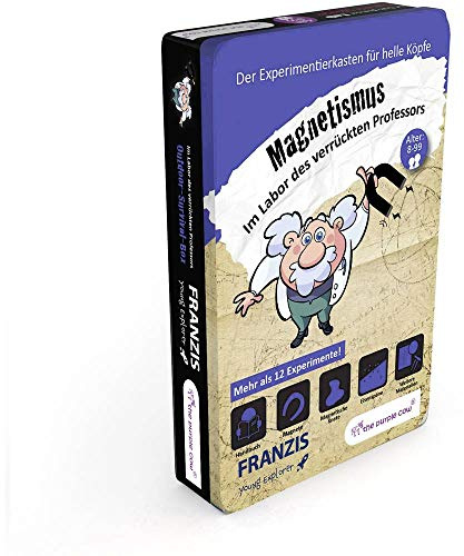 FRANZIS Young Explorer Im Labor des verrückten Professors: Magnetismus | Mehr als 12 Experimente | Ab 8 Jahren