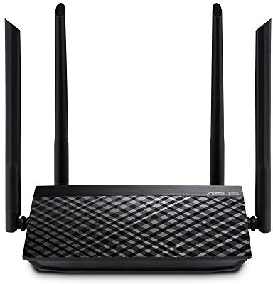 ASUS Router Inalámbrico de Doble Banda Ethernet AC1200 DB - Negro