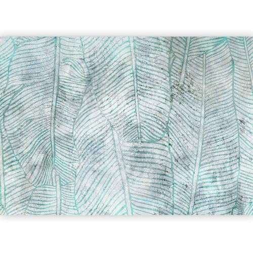 murando - Carta da Parati Moderna Spessa per Cameretta, Foglie, 200x140 cm