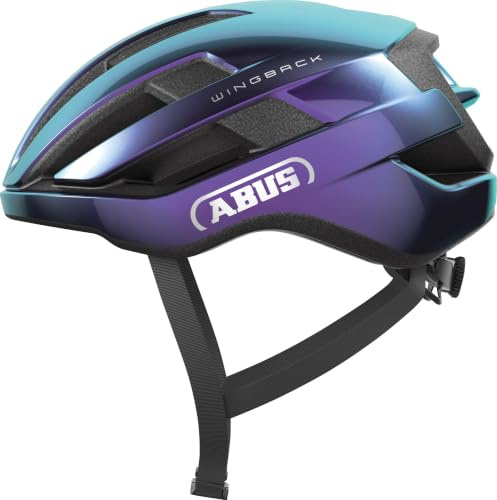 Abus WingBack - Casco da Strada per la Guida Sportiva nella Vita di Tutti i Giorni e nel Tempo Libero - per Adulti e Ragazzi, Violett (flip flop purple), S (51-55 cm)