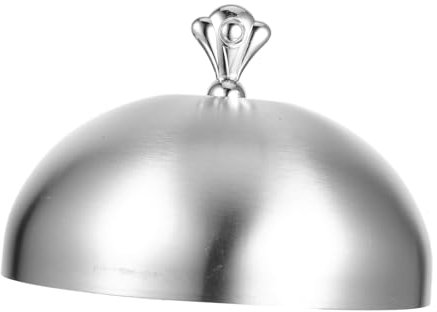 VICASKY Cover Mesh Food Cover Stainless Steel Steak Lid for Microwave Random Style