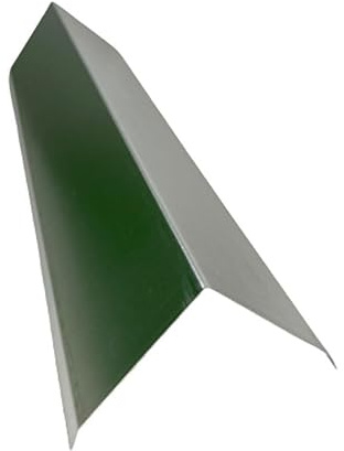 Firstblech Gratblech Dach Dachblech Alu Aluminium Natur 2m lang 0,8 mm stark Blech (Zuschnitt 40 cm)