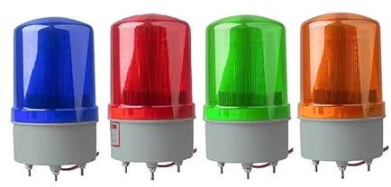 VWWJCCRO Sound And Light Alarm Alarm Flashing Light 1101J Integrated Signal Warning Light 12V24V220V380V Rotating Strobe Alarm(Green 380V,Mute)