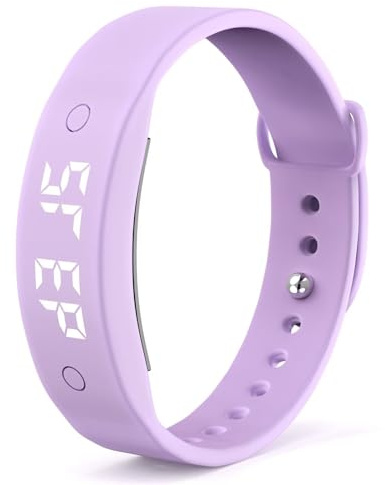findtime Digitaluhr Damen Herren Digital Armbanduhr Schrittzähler Fitnessarmband Fitnessuhr ohne App und Handy Fitness Tracker Mädchen Junge Uhr Wecker Wasserdicht Kalorien