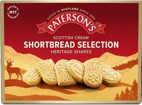 4 x Cream Shortbread Selection 1Kg Taste The Sweetness In Every Bite Twisty Treat Gift Hamper, Easter,Christmas,Birthday