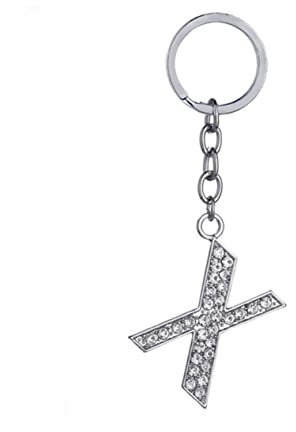 BESTYASH Schlüsselanhänger Mit Buchstaben Und Strasssteinen Dekorativer Metall-schlüsselring Für Taschen Und Diy Perfektes Für Geburtstage Und Besondere Anlässe