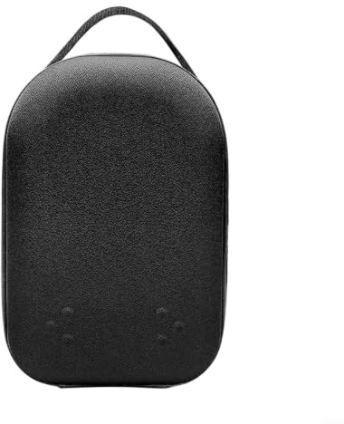 ZYNCUE Funda de transporte para Meta para, funda protectora portátil de almacenamiento de gafas de realidad virtual, bolsa de almacenamiento de mayor capacidad para protección para viajes (negro)