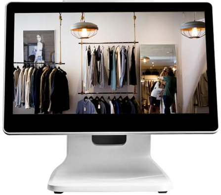 Écran de point de vente commercial, écran de caisse enregistreuse POS pour petites entreprises, SSD 64 Go N2930 DDR3 4 Go, pour les petites entreprises