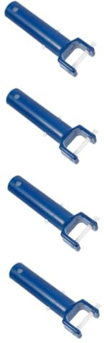 Toddmomy 4pcs Efficient Pool Floor Cleaning Pool Accessories Replacement Suction Head Grip Vacuum Handle Easy to Use and Install