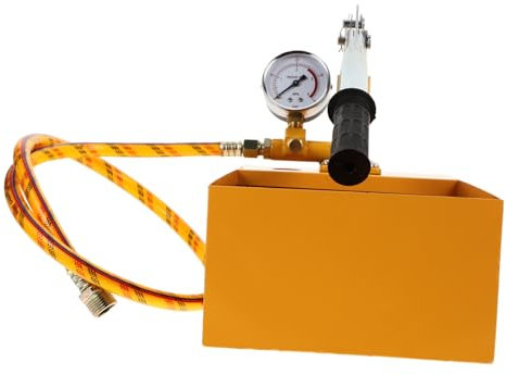 Healifty 40kg Testeur Hydraulique Pompe Essai De Pression Outil De Test De Pompe Manuelle Pour Eau Et Huile Hydraulique