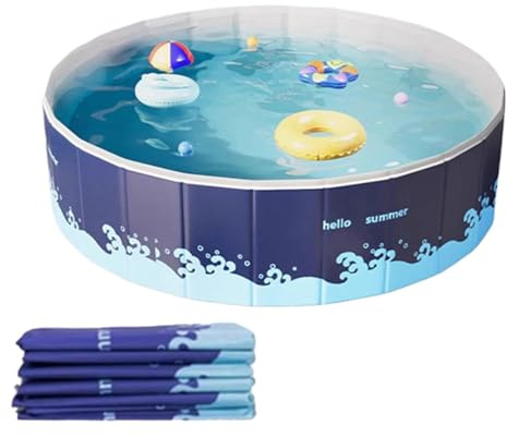 Piscine Pataugeoire, Bassin Bébé, Pliable Grande Capacité pour Jeux d'eau Extérieur Jardin Terrasse