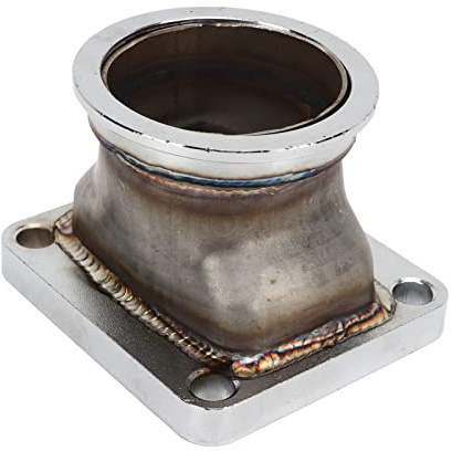 RiToEasysports 2,5 Pollici a Banda a Banda Flangia dell'adattatore Connettore in Acciaio Inossidabile Inossidabile Fit Universale Duraturo a Lungo per la T4 Ss V