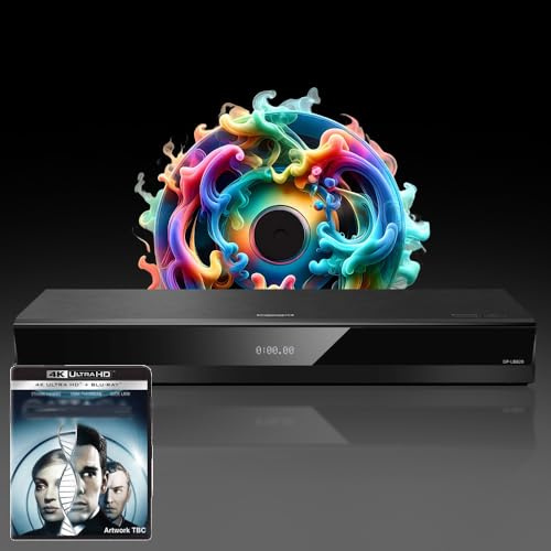 MULTIREGION Blu-ray Player Compatible with Panasonic DP-UB820 MultiRegion Blu-ray Region A, B & C - DVD Regions 1-8 - Bundle Including Gatt. 4K UHD Disc