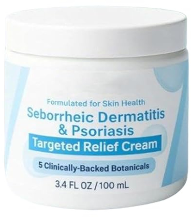 Crema Dermatite Seborroica, Crema Lenitiva Per Dermatiti, 100 G Creme Per Psoriasi Cuoio Capelluto, Creme Per La Cura Barba Per Uomini, Non Appiccicosa Dermatite Seborroica Per Tutti I Tipi Di Pelle