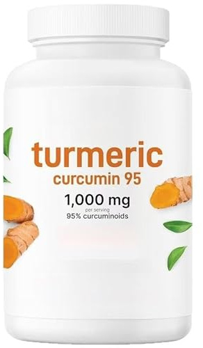 Complejo de curcumina con extractos vegetales naturales | Alta absorción, apoyo antioxidante, favorece la salud articular, vegano