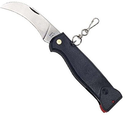 Pilzmesser mit Schwarzem Griff