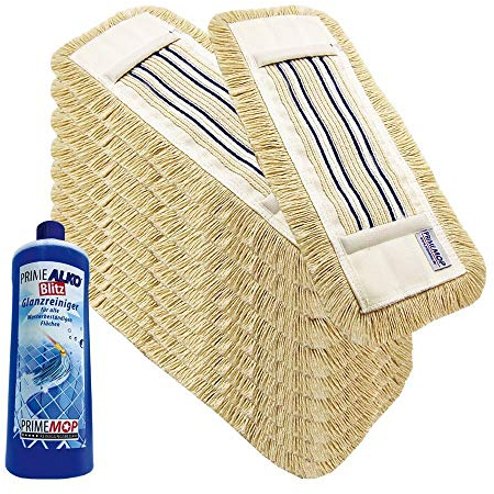 10 Stück 40cm Profi Baumwolle Wischmop Baumwollmop Bodenwischer Wischmopp Prime Mop Best 40 cm