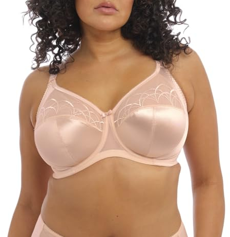 Elomi Women's Cate Underwire Full Cup Banded Bra Coverage,Latte,40G