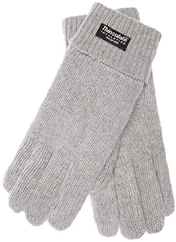 EEM Damen Strickhandschuhe, weiche Wolle, Thinsulate Thermofutter