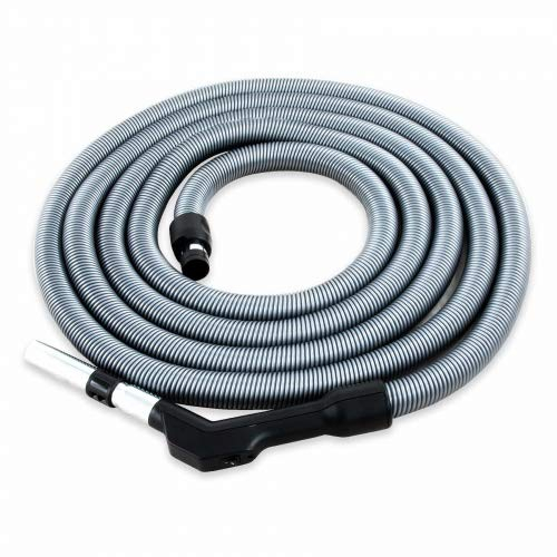 CANEUS Flexible Aspiration Centralisée - Boyau Aspirateur Centralisé - ON/OFF - Compatible Toutes Marques - 12.2m