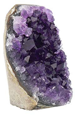 Deep Purple Project - Cristallo di Quarzo Geode Spirituale Guarigione Casa Decorazione Pietra, Ametista Viola, 250 grams o meno