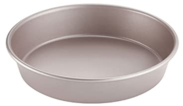 CHEFMADE 9-zoll Runde Kuchen Pan, Nicht-Stick Deep Dish Backformen für Ofen Backen (Champagne Gold)