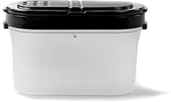 Tupperware Gewürz-Zwerge 120 ml schwarz Gewürz Behälter Gewürzbehälter klein