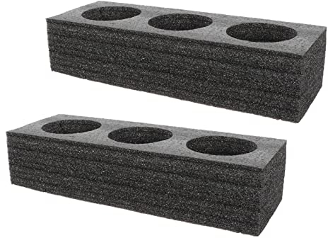 Cabilock Schaumstoff Becherhalter Tassenhalter Schaum Glashalter Gläserhalter 2 Stücke Einwegbecher Spender Pappbecher Halter Stehende Becherspender für Camping Wohnwagen Wohnmobile Boote Schiffe