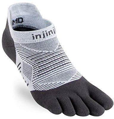 Injinji Run Lightweight No-Show Unisex Toe Socks M