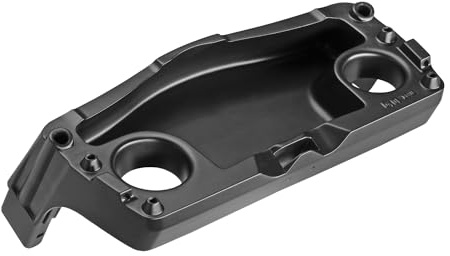 Hailo Multifunktions-Schale mit Steckmöglichkeiten für Haushaltsleitern - kompatibel mit XXL Garden & Home, L80 ComfortLine, XXL und L60 StandardLine - Schwarz