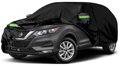 Autoabdeckung Wasserdicht Ersatz für 2006-2025 Nissan Qashqai J10/11/12 | Vollgarage Autoplane Car Cover Outdoor, Auto Ganzgarage Abdeckplane