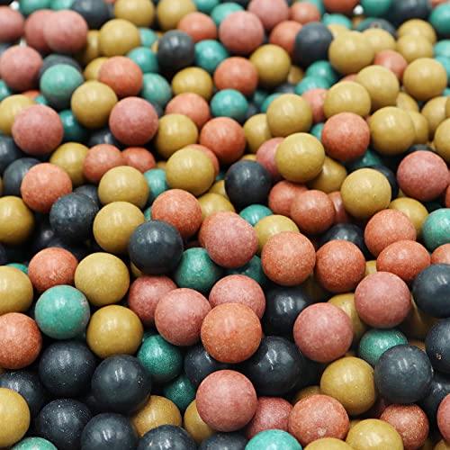 1000 Stück 9mm Schleuder Munition Steinschleuder Zwille Kugeln Munition Slingshot Tonkugeln Biologisch Abbaubar Schleuder Munition für Schießübungen