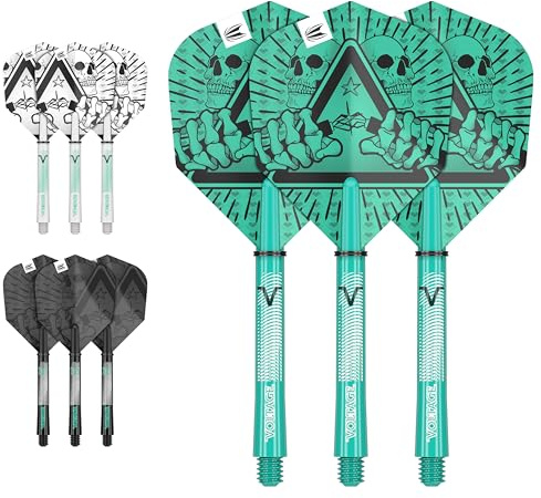 Target Darts Rob Cross Ink Design No.6 Dartflüge Schäfte Vorbauten - 3er Pack