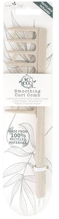 So Eco Smoothing Curl Comb - Eco Conscious Styling Tool Made From 100% Post Consumer Recycled Plastic for Defining and Detangling Curls, Vegan & Cruelty Free