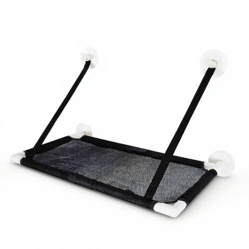 TIKATARER Percha para Ventana de Gato, Hamaca con Ventosas para Gatos