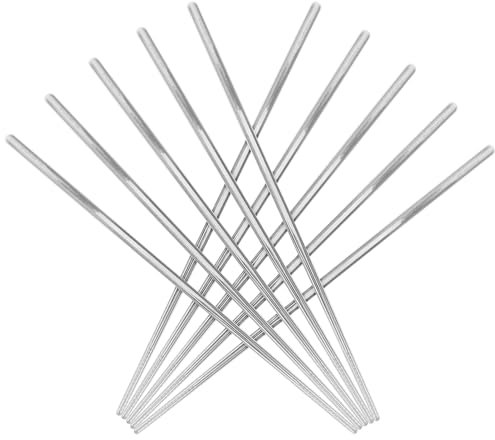 PRETYZOOM 5pares Palillos de Acero Inoxidable Coreanos Antideslizantes Aptos para Lavavajillas Reutilizables para Hogar y Fiestas de Cantina
