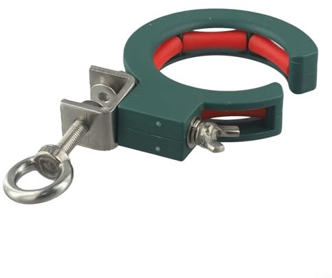 YUANGANG Kabel-Draht-Einfädelwerkzeug, Brückenrolle, Kabelrinnen-Rolle, Kabeleinfädelrolle, Edelstahl, Nylon, verstellbarer Winkel, großer Durchmesser, Loch für Kabelprojekte (grün)