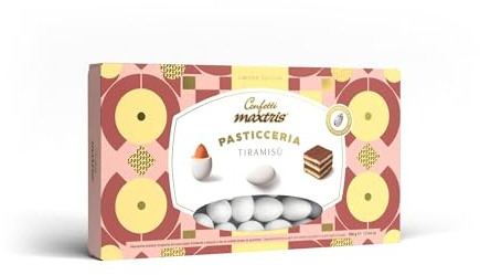 Confetti Maxtris Ciocomandorla gusto Tiramisù, scatola 500g