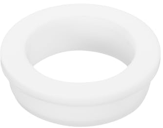 sourcing map 1Pcs Rubber Grommets 50mm Drill Hole, 40mm ID Hole Top Hat Grommet White Silicone Rubber Hole Plug Gasket for Wiring, Automotive