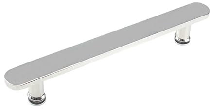 Poignées de rechange pour portes coulissantes en verre, poignée de porte en verre en acier inoxydable, convient pour les cabines de douche de salle de bain, porte-serviettes, argent(500mm-600mm)