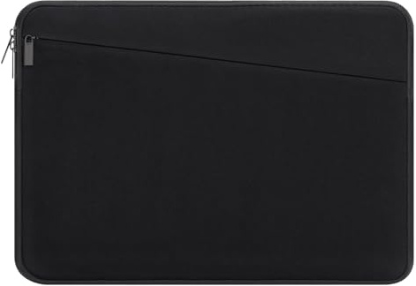 HEDUGO 14 Pulgadas Funda para Portátil Compatible con MacBook Air 15 Pulgadas M4 M3 M2 M1, HP Acer DELL Chromebook de 14 Pulgadas Funda Ordenador Portatil con Bolsillo para Accesorios