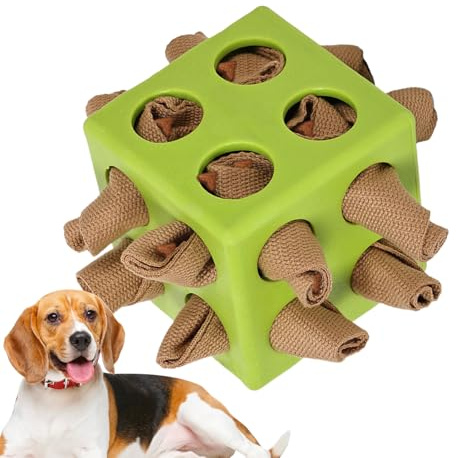 Generisch Hund Denkspiel Futterball, Interaktives Hundespielzeug Zur Beschäftigung, Kauspielzeug Fördernd Kognitive Interaktive Bereicherung Sensorik Für Welpen Große Kleine Mittelgroße Rassen