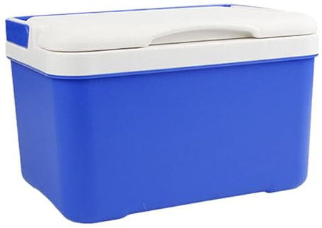 Enfriador de camping – Mini refrigerador para coche, nevera de viaje | Caja de almacenamiento térmica portátil de 6 L, contenedor de aislamiento de playa, congelador de picnic al aire libre y diseño