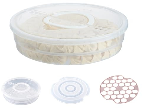 Lawnrden Boîtes à Bento, support à tarte avec couvercle et poignée, récipient pizza rond de 12x3, 4 pouces de qualité alimentaire, récipient stockage tarte 2 pneus allant au four et au réfrigérateur